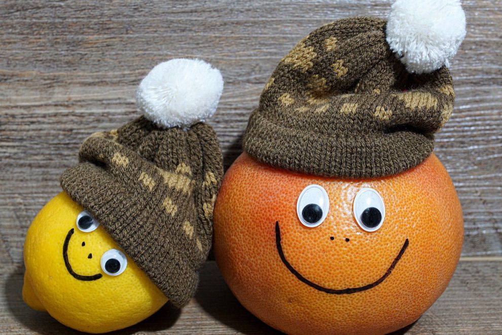 frucht, zitrone, grapefruit